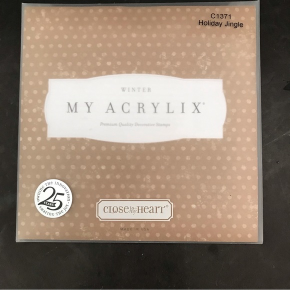 Close to my heart 7 pcs clear stamp set - HOLIDAY JUNGLE - Picture 2 of 3